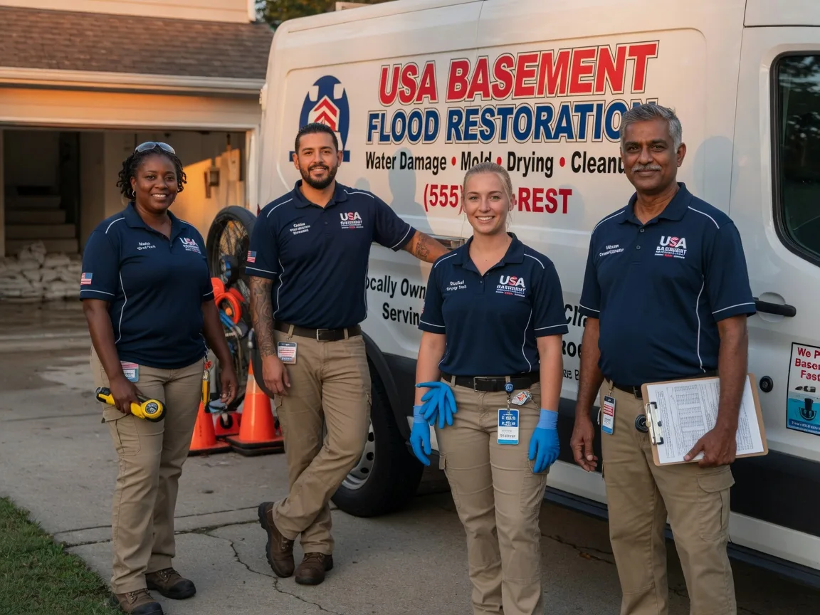 Basement Flood Cleanup company in Farina, IL